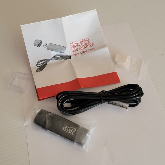 Dish Network 179048 Wi-Fi Adapter USB Wireless Adapter Dual Band 802.11N NEW - Picture 1 of 9